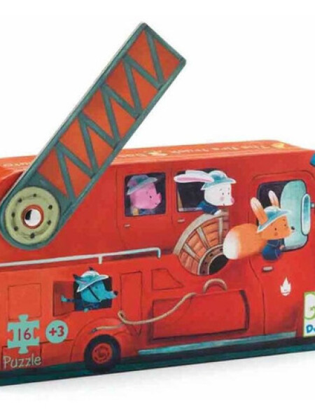 PUZZLE DJECO BOMBEROS UNICO