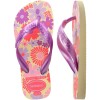 Ojotas Havaianas Kids Flores Violeta