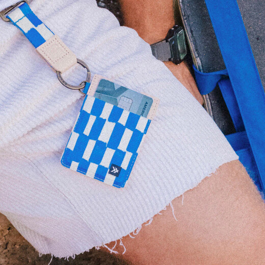 Billetera Thread Vertical Wallet - Azul Billetera Thread Vertical Wallet - Azul