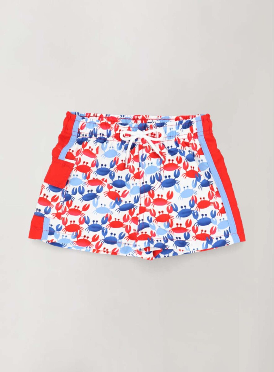 Baby short 6 - Aqua hawaii 