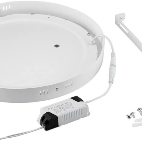 Panel LED 24W,de adosar, aplicar redondo BLANCO Cálido 3000K