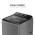 Lavarropas Midea Automatica 16Kg C/S 500W160 Gris Lavarropas Midea Automatica 16Kg C/S 500W160 Gris