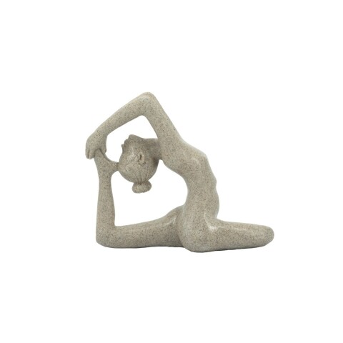 FIGURA DE YOGA ARCO DECORATIVA 21x12x18.5CM FIGURA DE YOGA ARCO DECORATIVA 21x12x18.5CM