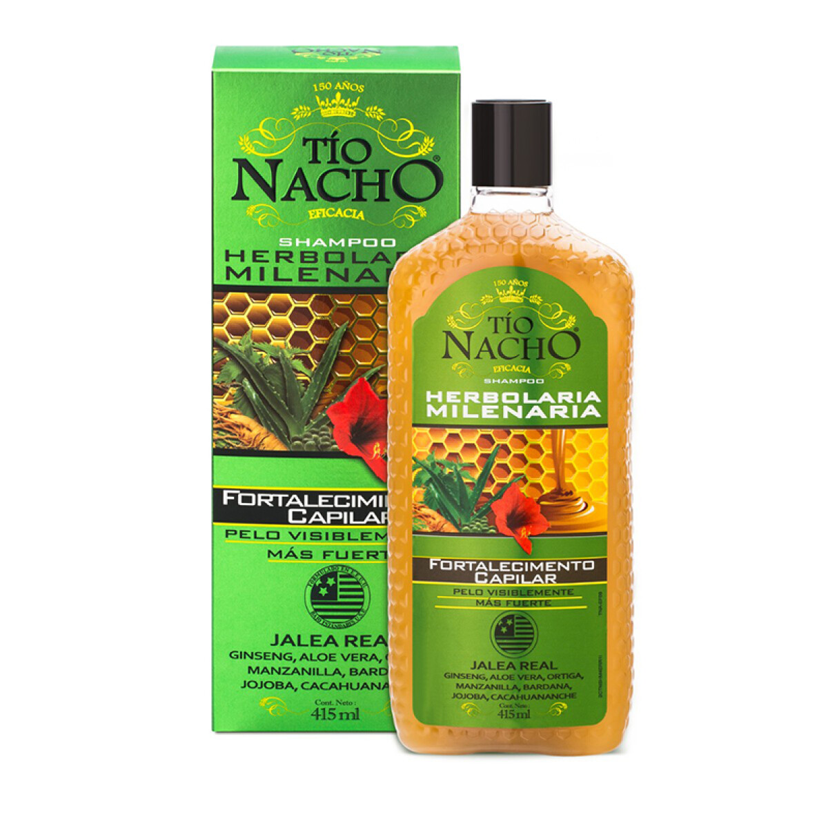 Shampoo Tío Nacho - Fortalecimiento capilar 