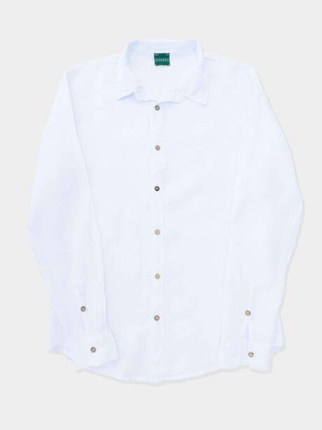 Linen shirt WHITE