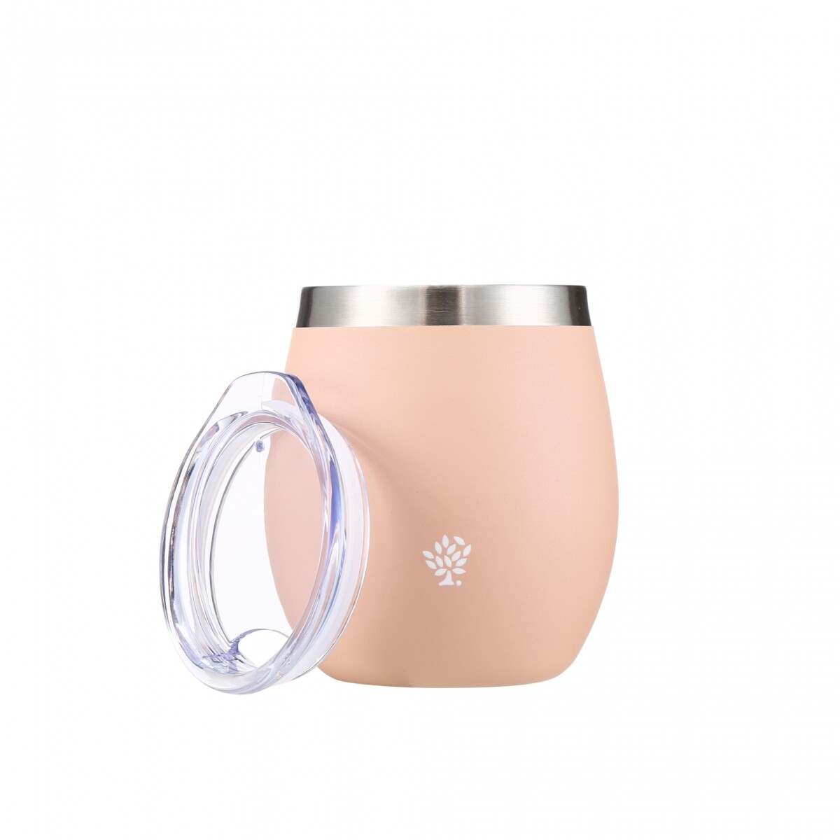 MATE TERRANO ACERO C/ TAPA 130ML - ROSA 