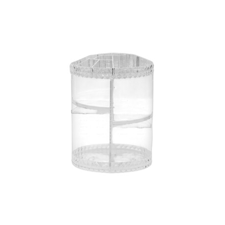 Organizador giratorio acrílico de cosméticos 27*27*32 Transparente