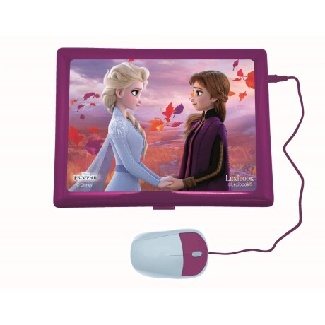 Laptop Disney Lexibook educativa bilingüe diseño Frozen