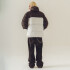 KAMPERA PUFFER NEGRO/BLANCO KAMPERA PUFFER NEGRO/BLANCO