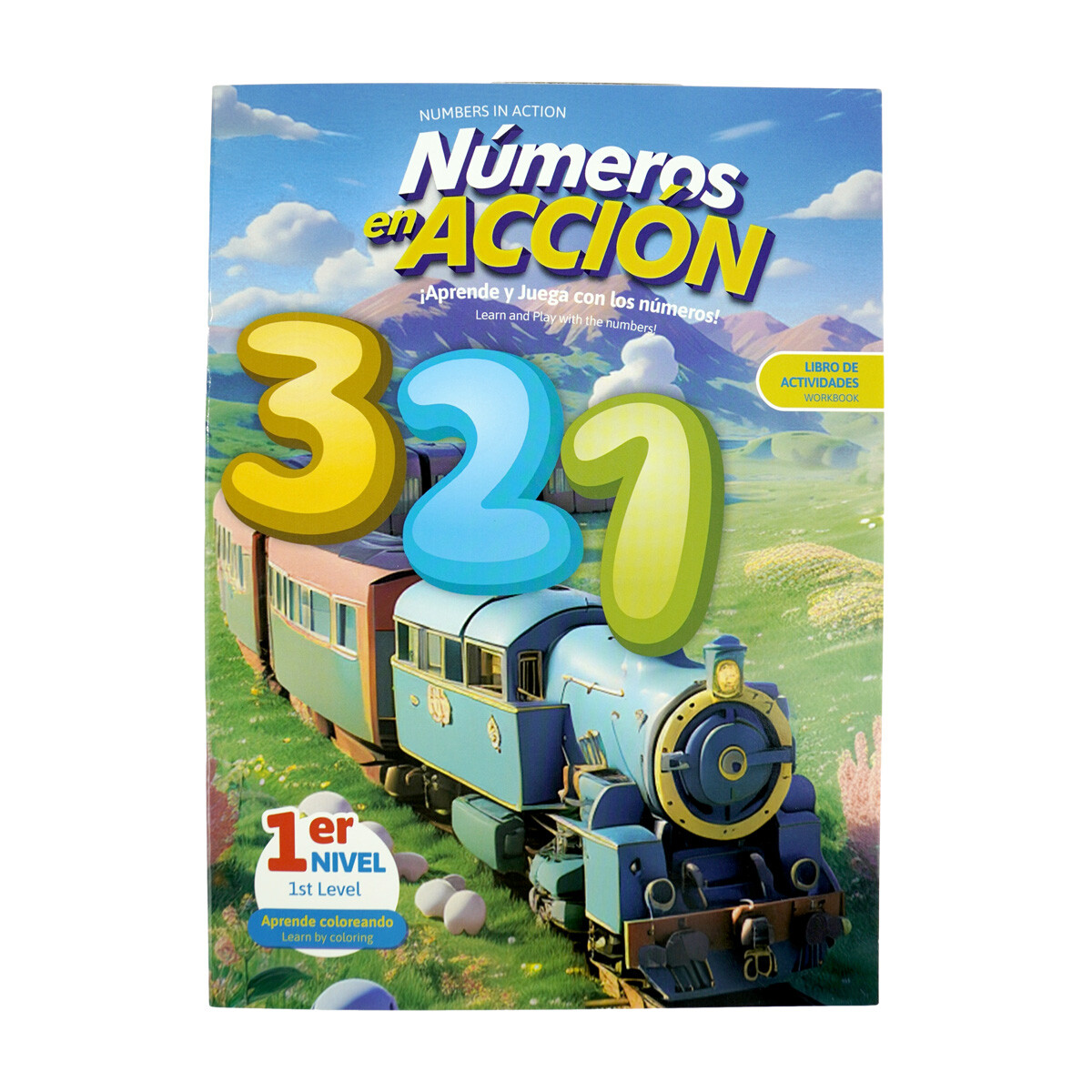 LIBRITO ACTIVIDADES 32P ESPAÑOL 28.5X20.5CM A4 4DISEÑO LETRAS/NUM 
