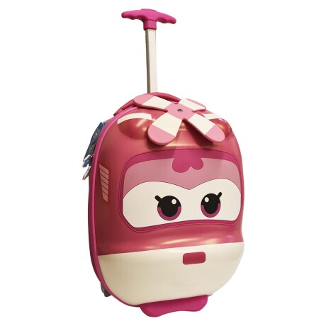 Valija Infantil Rígida Mochila Maleta Pequeña Escuela Viaje Rosa