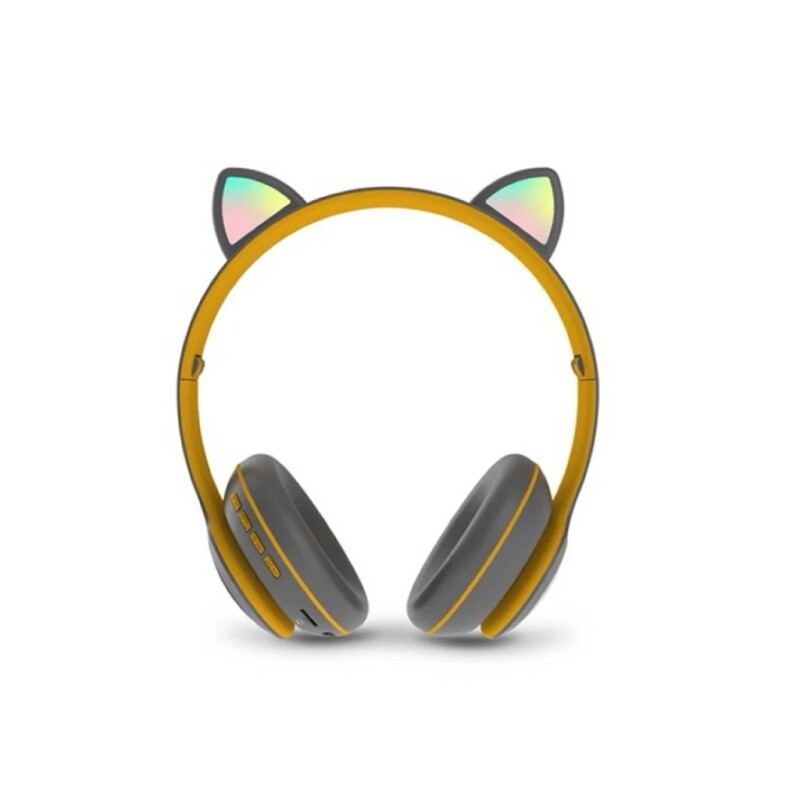 Auriculares INALAMBRICOS BLUETOOTH CAT EAR C/ MICRO SD CT-66 Auriculares INALAMBRICOS BLUETOOTH CAT EAR C/ MICRO SD CT-66