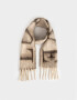 Bufandas Bufanda Estampa Love - Blanco Crudo