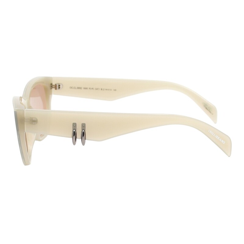Lentes de sol Chilli Beans Anitta Blanco