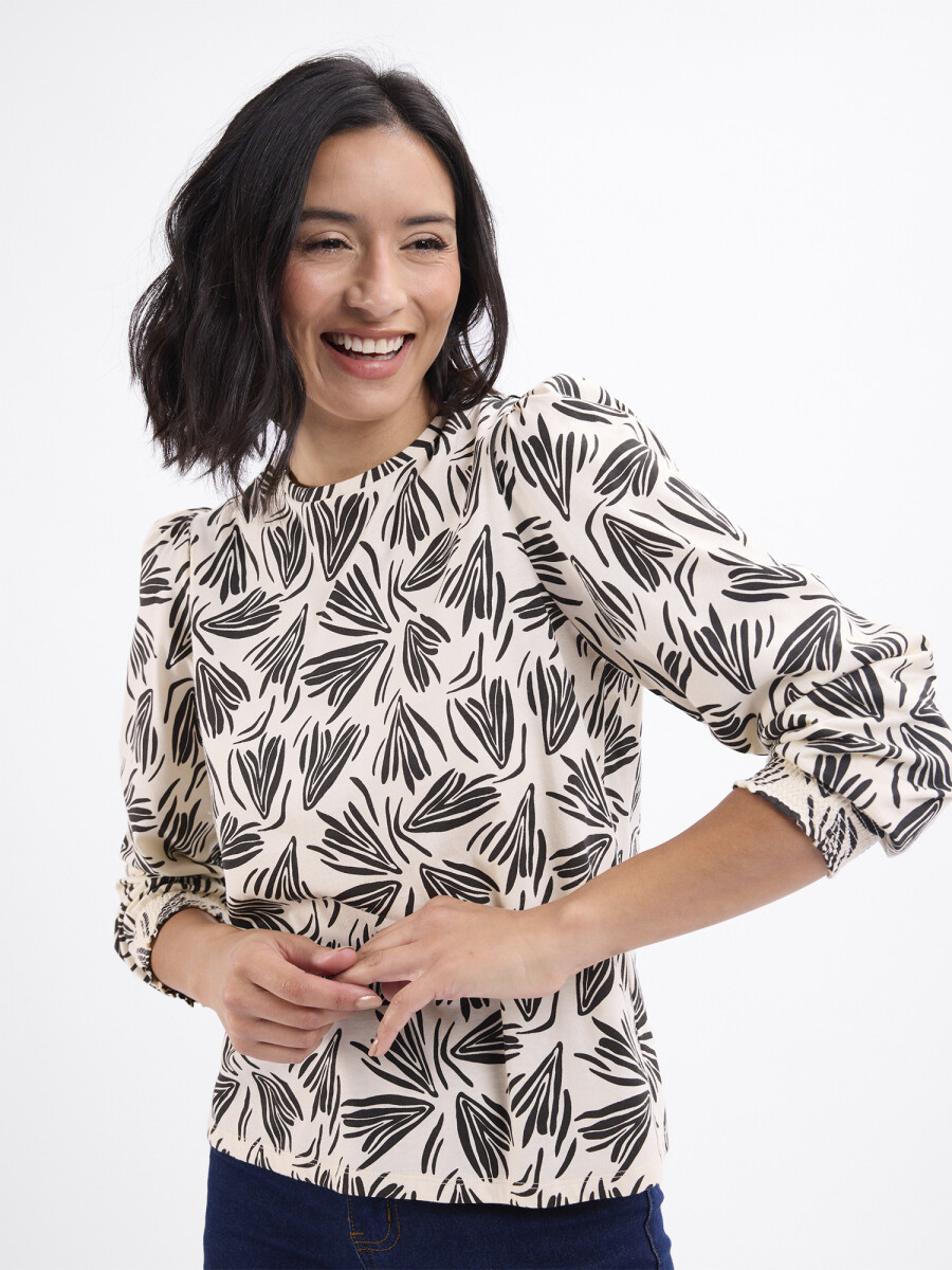 T-shirt Thais - beige 