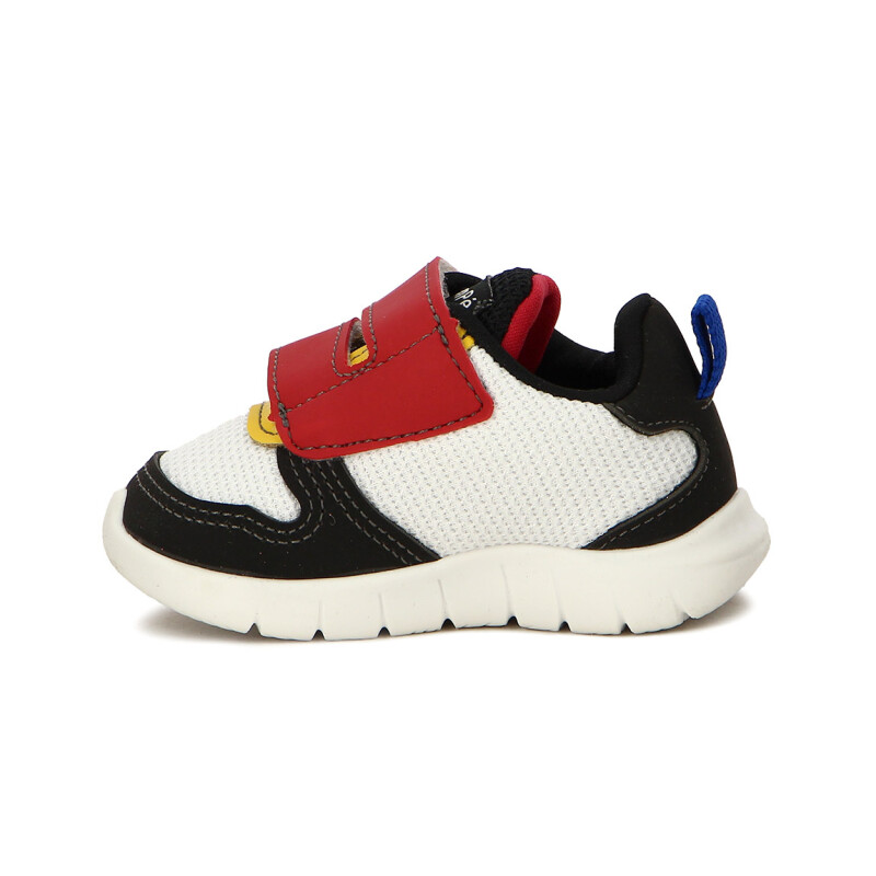 Pe Com Pe Zapato C/dos Velcros Multicolor
