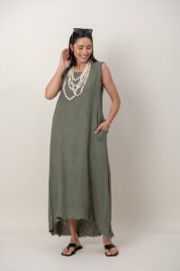VESTIDO SAVANNAH Verde Seco