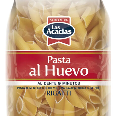 FIDEOS LAS ACACIAS AL HUEVO RIGATTI DE 500 GRS FIDEOS LAS ACACIAS AL HUEVO RIGATTI DE 500 GRS