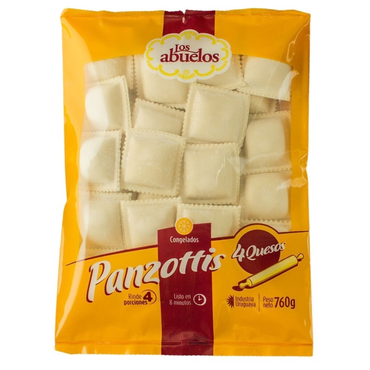 Panzottis de 4 quesos Los Abuelos - 760 gr 