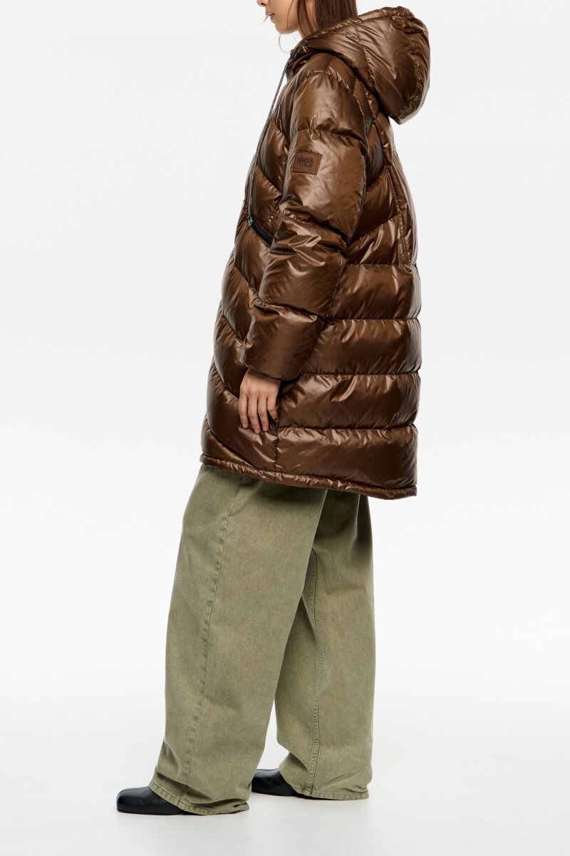 ABRIGO ACOLCHADO Marron