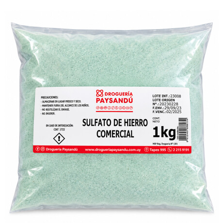 Sulfato de Hierro 1 Kg