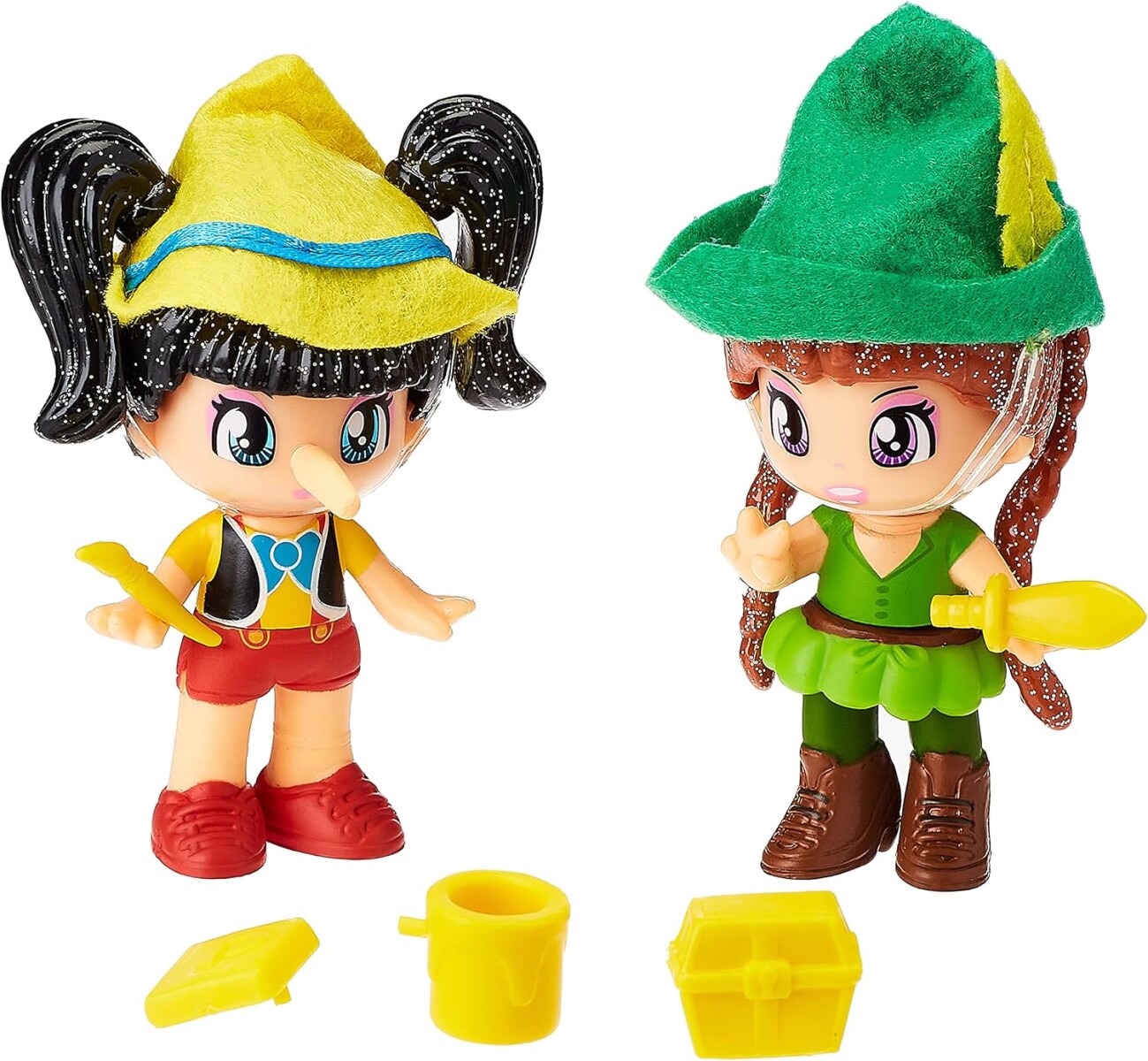 Pinypon Set Pinocho Y Robin Hood 