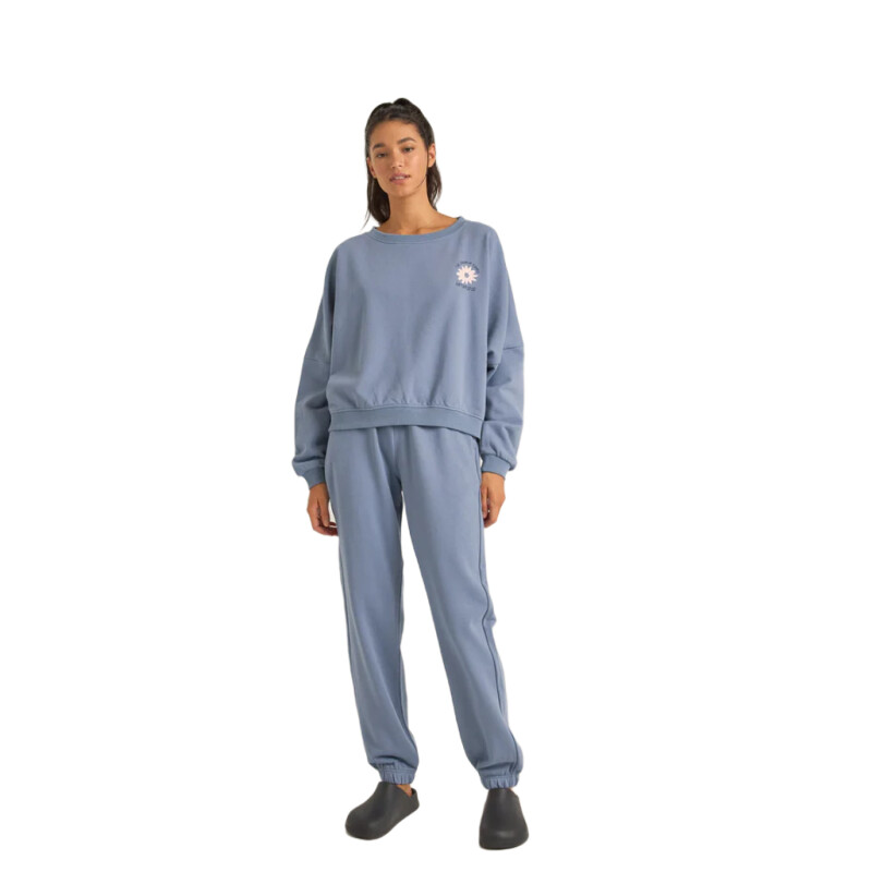 Buzo Rhythm Washed Out Slouch - Azul Buzo Rhythm Washed Out Slouch - Azul