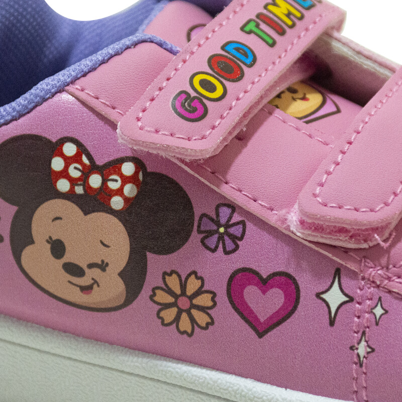 Running - Disney - Disney Champion Minnie Bajo c/velcro de Niños - MITCFW25200 Rosado