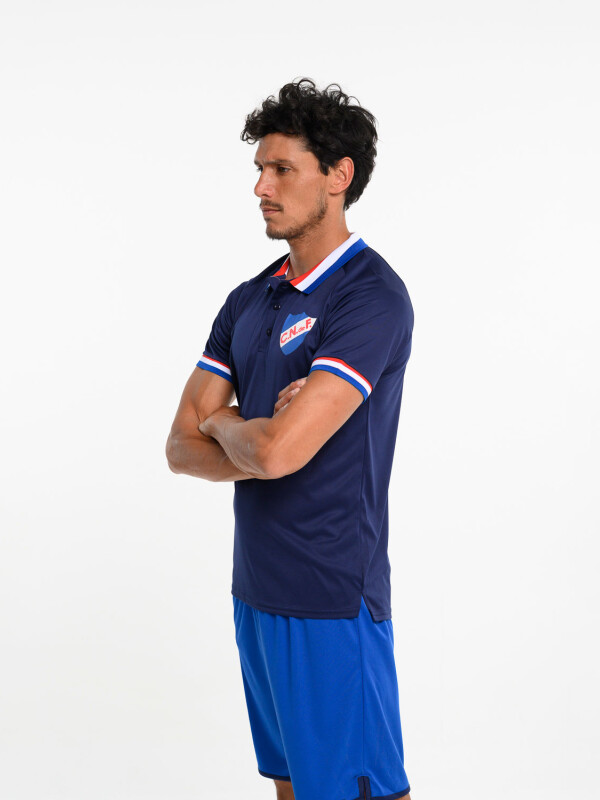 Remera Polo CNdeF Train Licencias Hombre Azul Marino, Azul Royal, Rojo