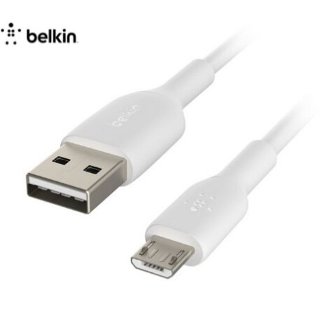 BELKIN CAB005BT1MWH CABLE MICRO USB WHITE 1MT Belkin Cab005bt1mwh Cable Micro Usb White 1mt