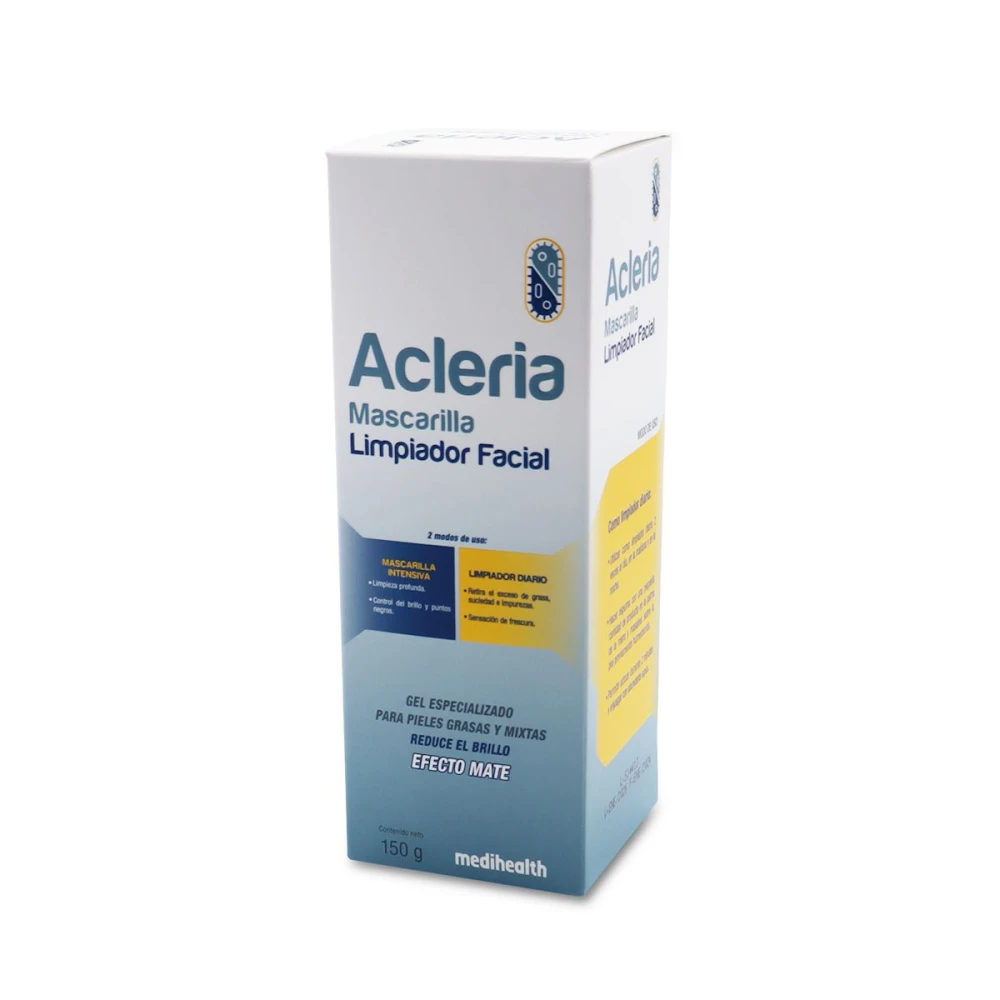 ACLERIA MASCARILLA LIMPIADOR FACIAL POMO