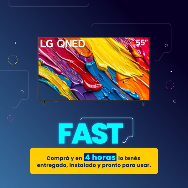 Fast Smart TV LG QNED 4K 55¨ + Instalación Fast Smart TV LG QNED 4K 55¨ + Instalación