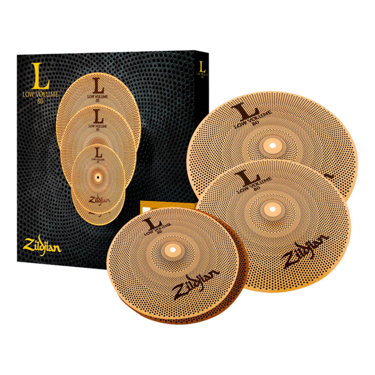 Set de platillos Zildjian Low Volume LV468 