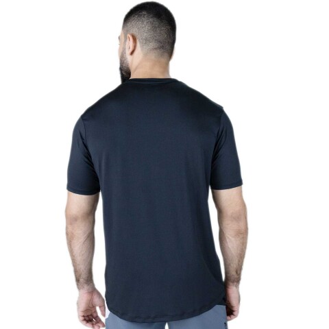 TSHIRT MEN POLY/SPX EVERLAST COURT NA BK