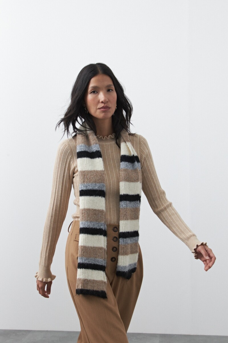 POLERA BETANIA Beige Melange