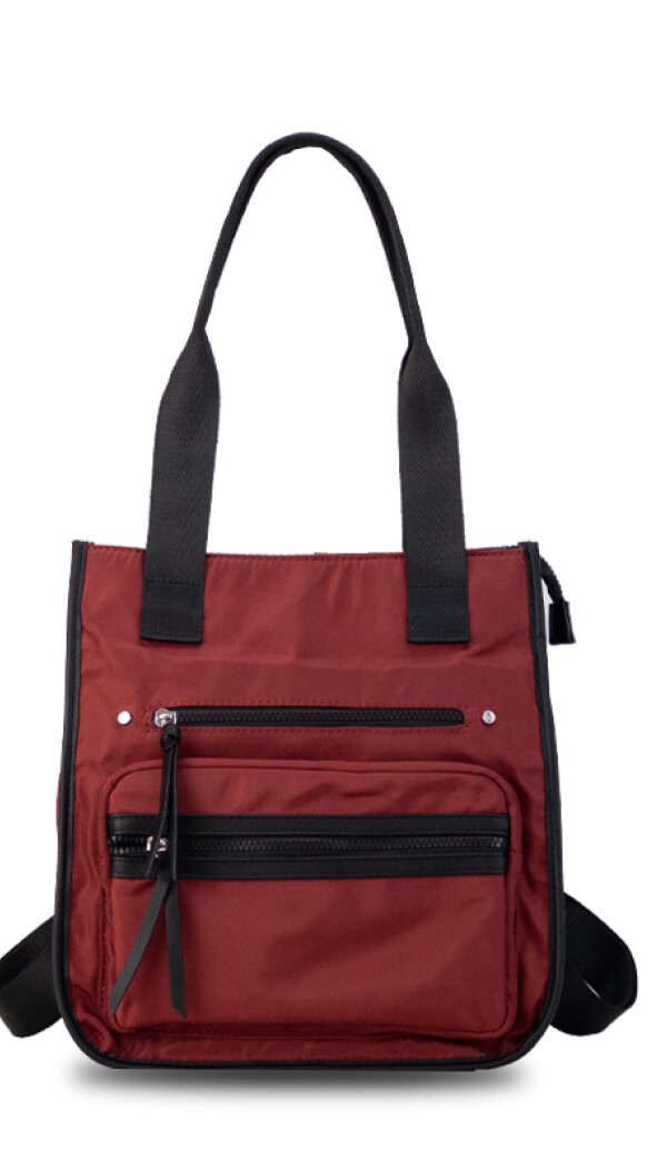 MOCHILA CARTERA CRETA BORDEAUX