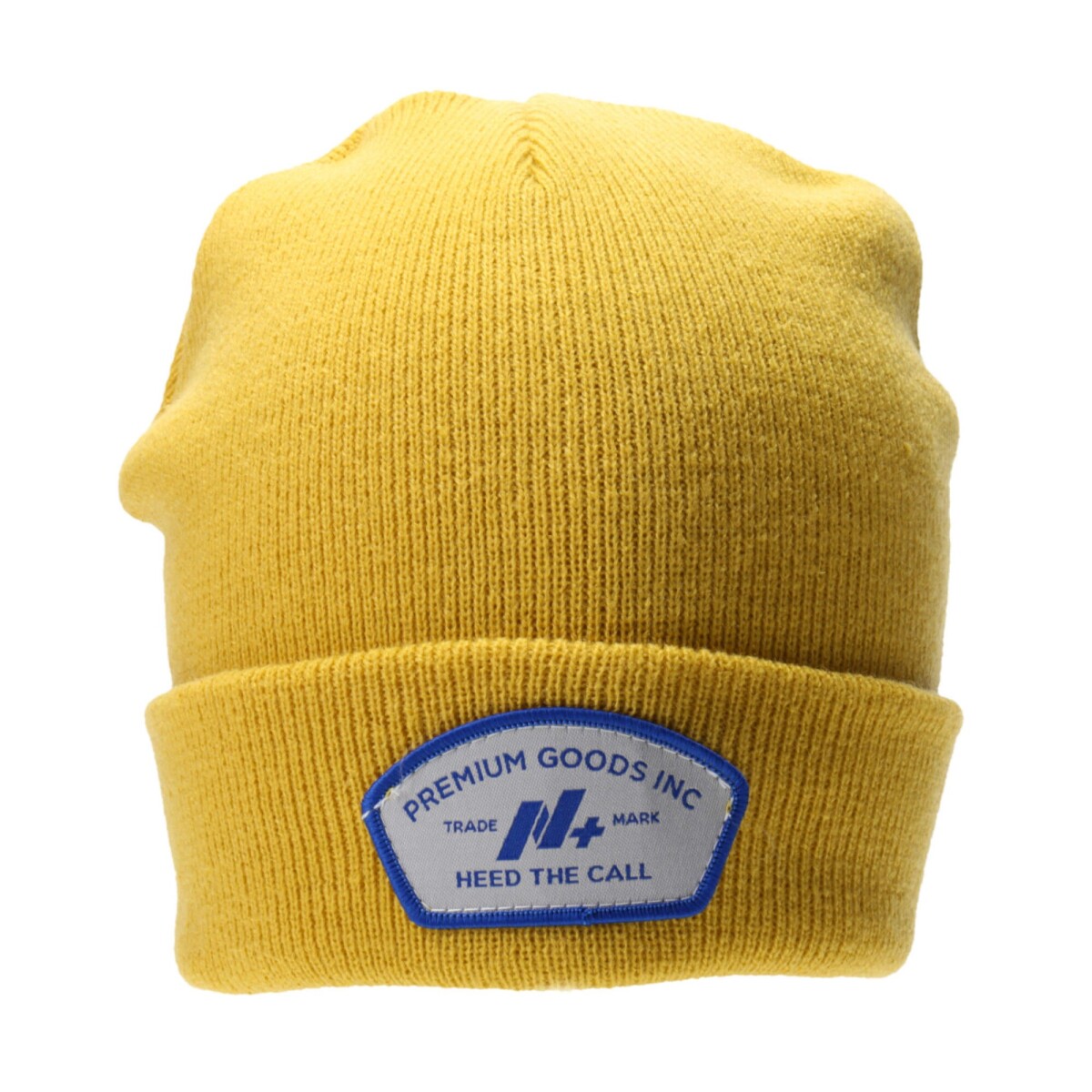 Gorro N+ Parche - Amarillo 