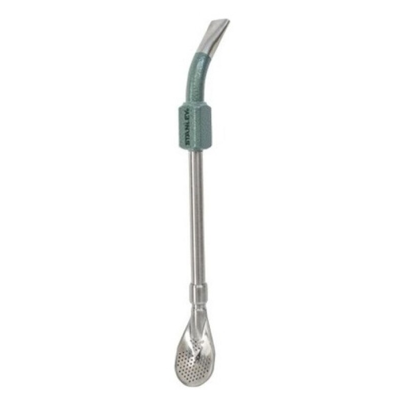 Bombilla en Acero Inoxidable Stanley Spoon Diseño de Flujo Constante Verde
