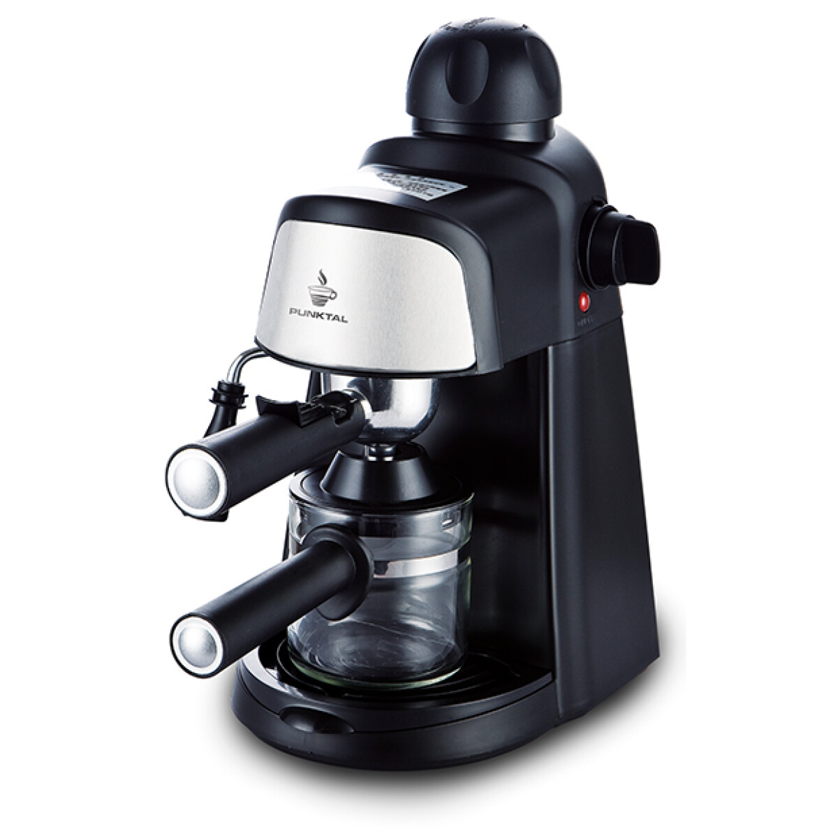 Cafetera Expresso PUNKTAL PK-213 800W Capacidad 4 Tazas 