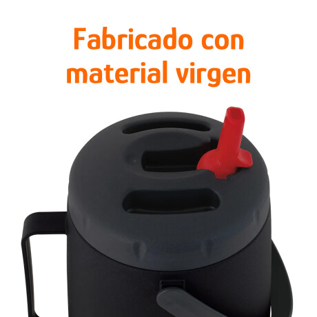 Jarra Térmica Mor Camp 2,5L Frío/Calor PicoVertedor Portatil Negro