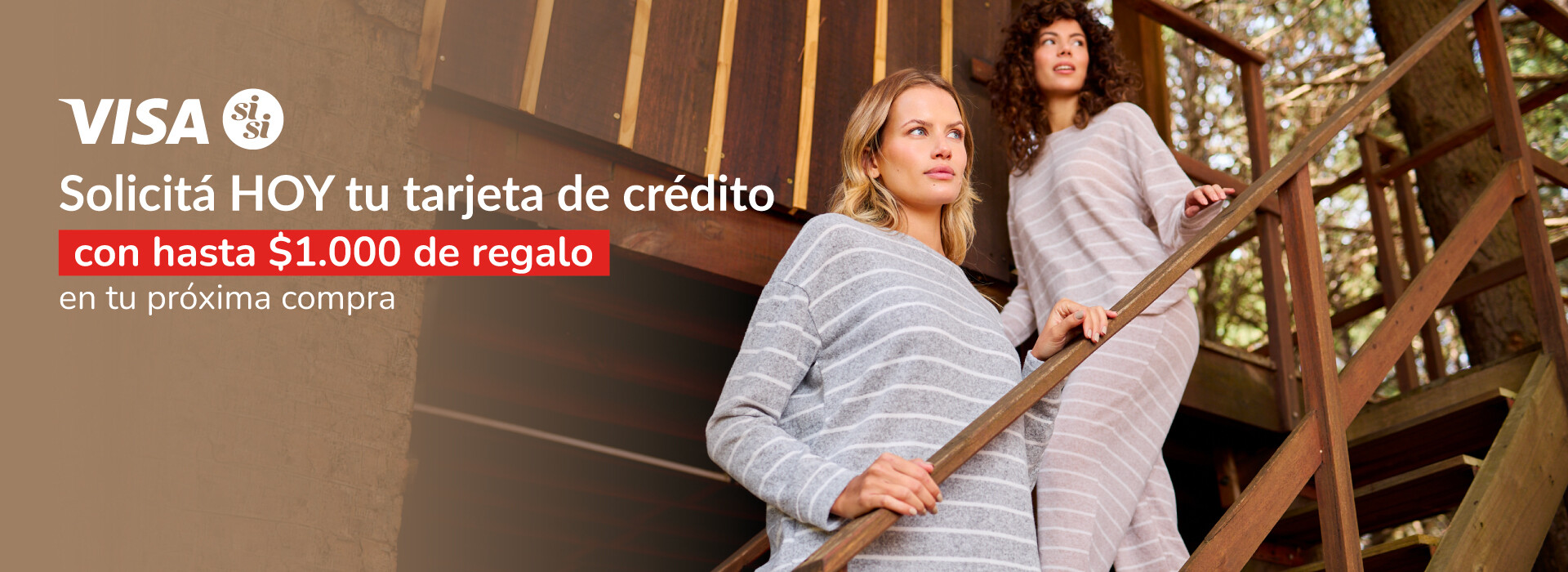 Visa SiSi. Mucho más que una tarjeta de crédito. Solicitala ahora.