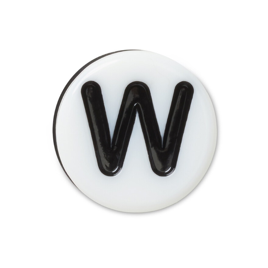 W Tiny Friendship Letter Multicolor