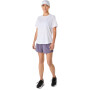 Polo Running Asics Silver SS Top Mujer Brilliant White
