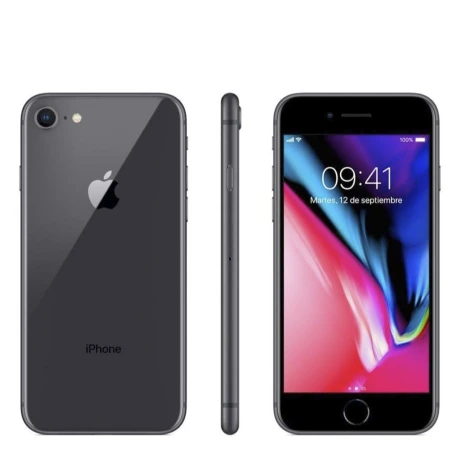 Celular Apple Iphone 8 Negro Reacondicionado Celular Apple Iphone 8 Negro Reacondicionado