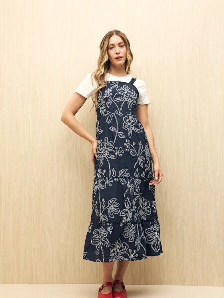 VESTIDO ALLIE CLEMENT AZUL