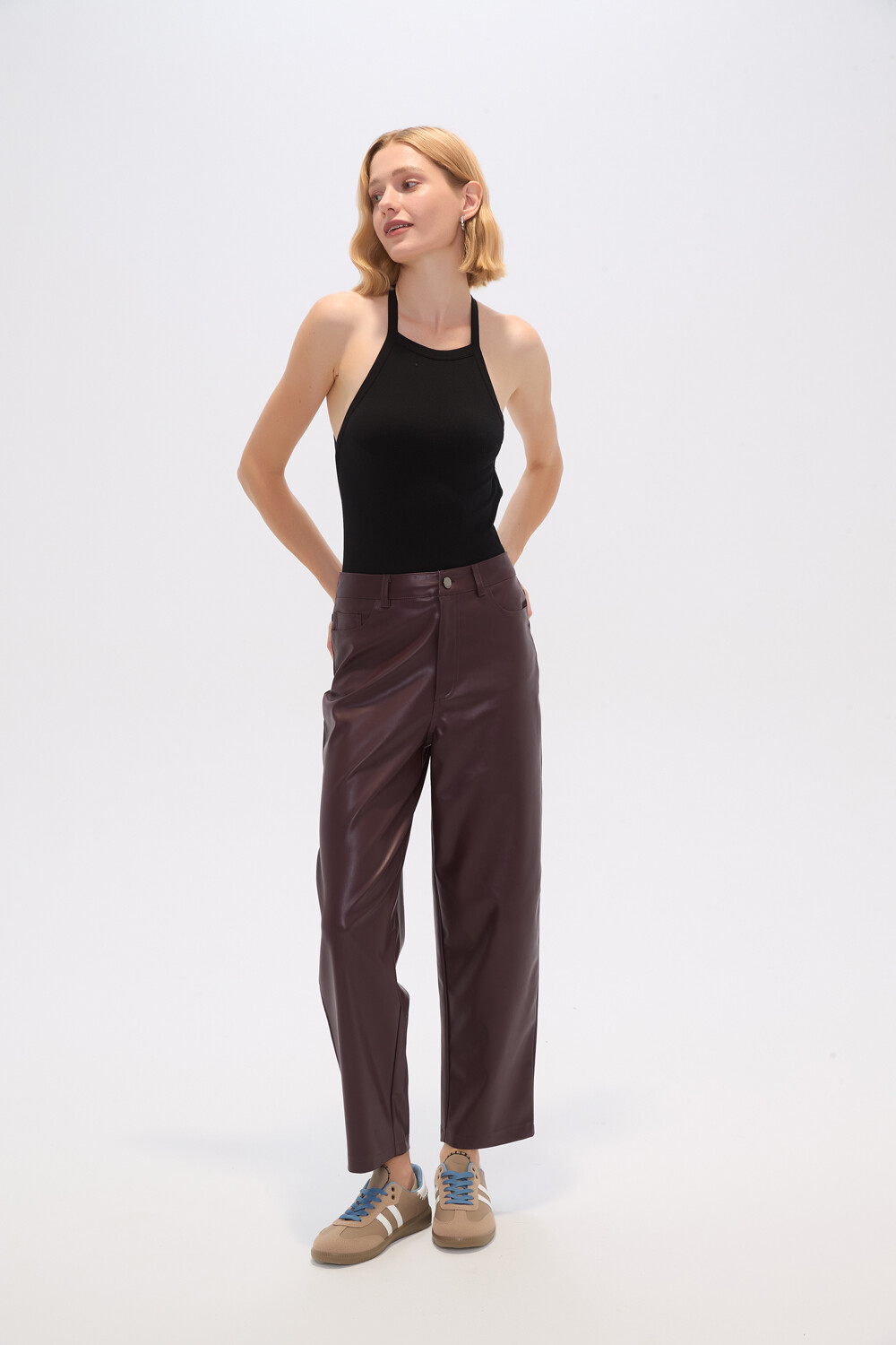 Pantalon Liran Cereza Oscuro