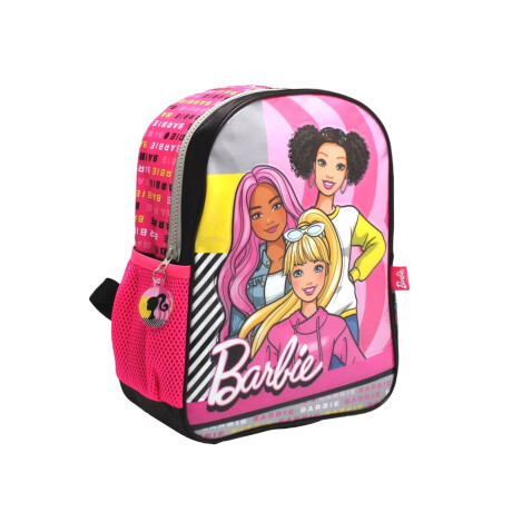Mochila Infantil Barbie Rosa - Negra