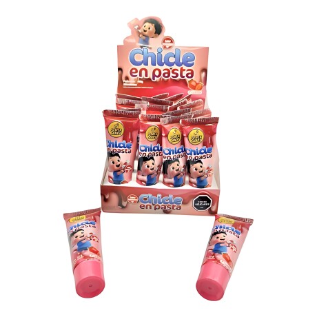 CHICLE EN PASTA DISPLAY 20 unidades CHICLE EN PASTA DISPLAY 20 unidades