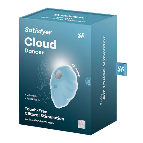 Satisfyer Cloud Dancer Succionador Clítoris Vibrador Azul