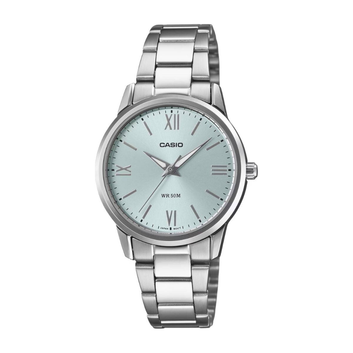 Reloj Casio Ltp1303dd 2avdf Para Dama Con Correa De Acero 